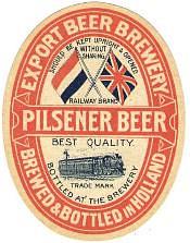 Zuidhollandse Bierbrouwerij (ZHB), Railway Brand Pilsener Beer