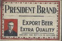 Zuidhollandse Bierbrouwerij (ZHB), President Brand Export Beer