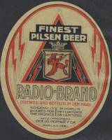 Zuidhollandse Bierbrouwerij (ZHB), Radio Brand Finest Pilsener Beer