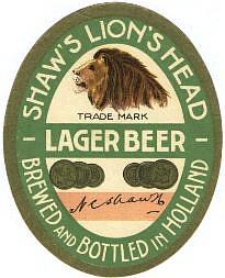 Zuidhollandse Bierbrouwerij (ZHB), Shaw's Lion's Head Lager Beer