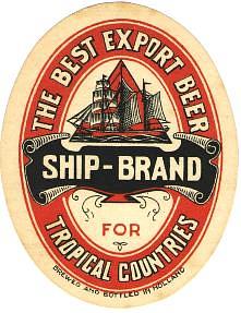 Zuidhollandse Bierbrouwerij (ZHB), Ship Brand The Best Export Beer