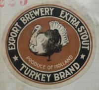 Zuidhollandse Bierbrouwerij (ZHB), Turkey Brand Extra Stout