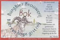 Burg Bier Brouwerij, Bok