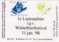 Brouwerij Klein Duimpje, 1e Lustrumbier t.g.v. Winterbierfestival
