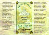 Dorpsbrouwerij De Maar, Jabeeks Blond