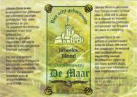 Dorpsbrouwerij De Maar, Jabeeks Blond