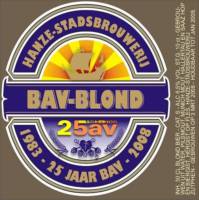 Stadsbrouwerij Cambrinus , BAV-Blond 25 jaar BAV