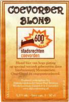 Bierbrouwerij Mommeriete, Coevorder Blond