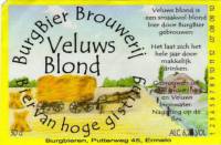 Burg Bier Brouwerij, Veluws Blond