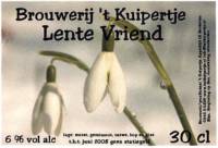 Bierbrouwerij 't Kuipertje, Lente Vriend