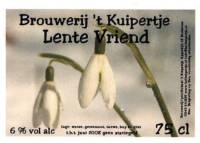 Bierbrouwerij 't Kuipertje, Lente Vriend