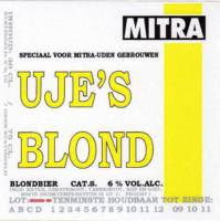 Jantje's Bieren Uden, Uje's Blond