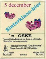 Bierbrouwerij Oijen, 'n Oske 5 December Sinterklaas-bier