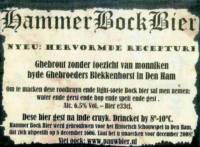 Bierbrouwerij De Pauw (Ommen), Hammer Bock Bier