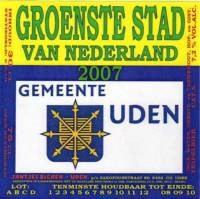 Jantje's Bieren Uden, Groenste Stad van Nederland 2007