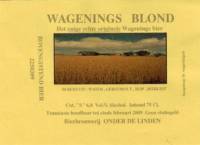 Brouwerij Onder De Linden, Wagenings Blond