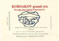 Brouwerij Onder De Linden, Korsakov Grand Cru