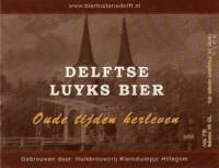 Bierhistorie Delft, Delftse Luyks Bier