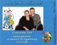 Brouwerij Klein Duimpje, Smurfen Huwelijksbier Eindejaarsbier 2008
