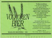 Maasland Brouwerij, Volkoren Bier