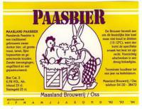 Maasland Brouwerij, Paasbier