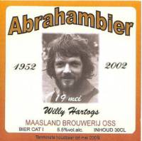 Maasland Brouwerij, Abrahambier Willy Hartogs