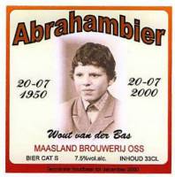 Maasland Brouwerij, Abrahambier Wout van der Bas
