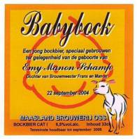 Maasland Brouwerij, Babybock Emy Manon Schamp