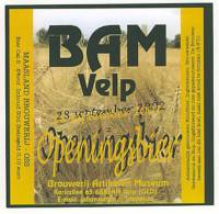 Maasland Brouwerij, BAM Velp Openingsbier 