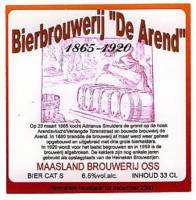 Maasland Brouwerij, Bierbrouwerij "De Arend" 1865-1920