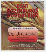 Maasland Brouwerij, Echt Rozenburgs Dubbel Bier