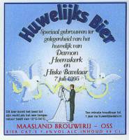 Maasland Brouwerij, Huwelijksbier Damon Heemskerk en Hiske Bavelaar