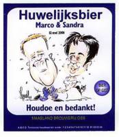 Maasland Brouwerij, Huwelijksbier Marco & Sandra