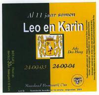 Maasland Brouwerij, Leo en Karin