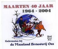 Maasland Brouwerij, Maarten 40 Jaar Blond