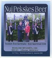 Maasland Brouwerij, Nuj Pekskes Beer