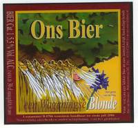 Maasland Brouwerij, Ons Bier Een Wageningse Blonde