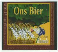 Maasland Brouwerij, Ons Bier Een Wageningse Blonde