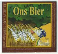 Maasland Brouwerij, Ons Bier Een Wageningse Blonde