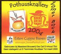 Maasland Brouwerij, Pothuusknallers Zomer Bock 2004
