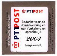 Maasland Brouwerij, PTT Post 2001