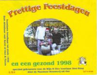 Maasland Brouwerij, Prettige Feestdagen en een gezond 1998