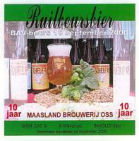 Maasland Brouwerij, Ruilbeursbier BAV 16-9-2000 10 jr Maasland