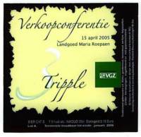 Maasland Brouwerij, Verkoopconferentie Tripple