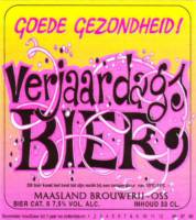 Maasland Brouwerij, Verjaardags Bier Goede gezondheid