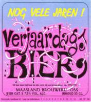 Maasland Brouwerij, Verjaardags Bier Nog vele jaren