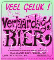 Maasland Brouwerij, Verjaardags Bier Veel Geluk