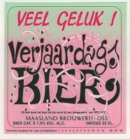 Maasland Brouwerij, Verjaardags Bier Veel Geluk