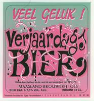 Maasland Brouwerij, Verjaardags Bier Veel Geluk