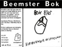 Brouwerij De Lepelaer, Beemster Bok